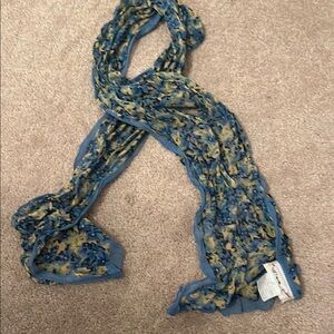Talbots Floral Silk Scarf